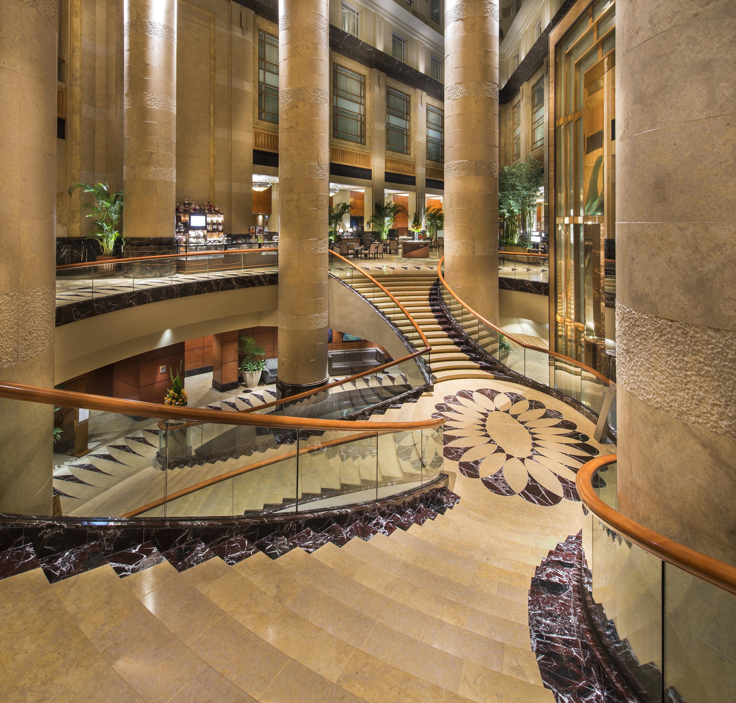 The Fullerton Hotel Сингапур Екстериор снимка The lobby of the hotel