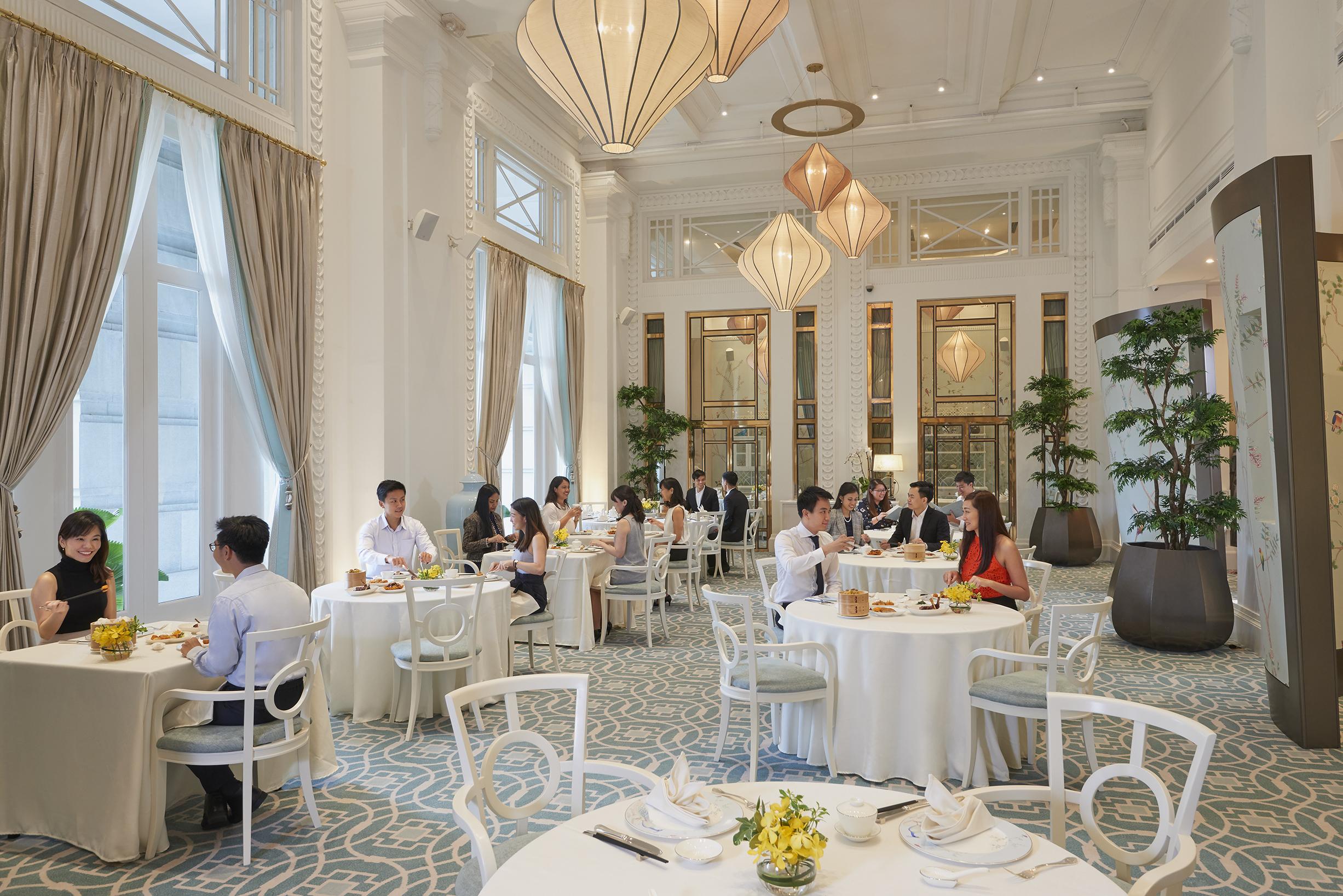 The Fullerton Hotel Сингапур Екстериор снимка The restaurant at Raffles
